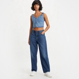 Levi's Baggy Dad Women’s Blue (26)
